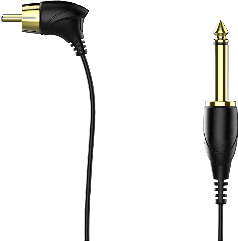 BIGWASP Tattoo RCA Clip Cord