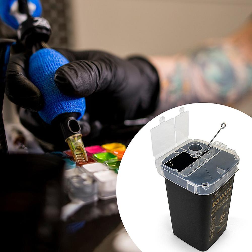 Disposable Sharps Container For Needle Blade Waste