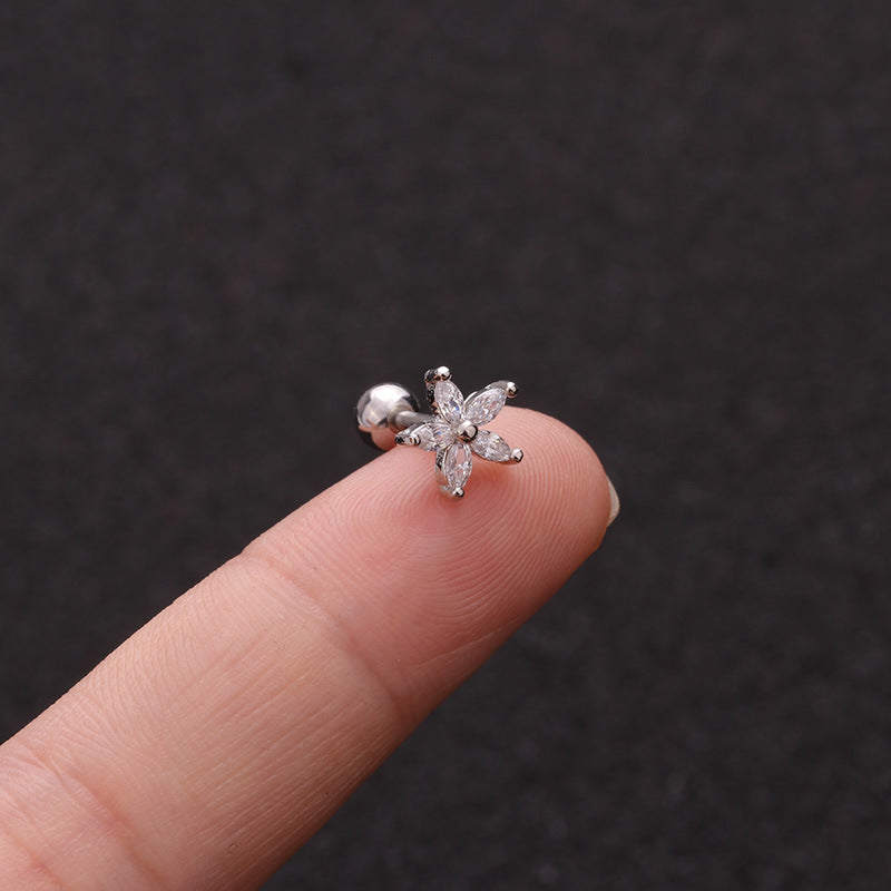 Stainless Steel Ear Piercing Jewellery