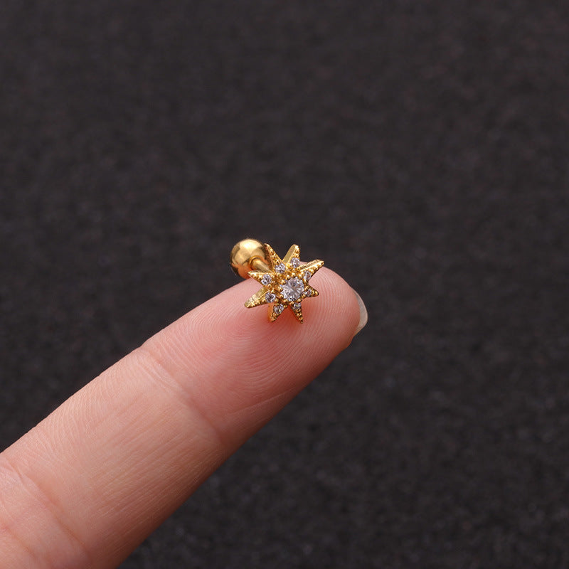 Stainless Steel Ear Piercing Jewellery