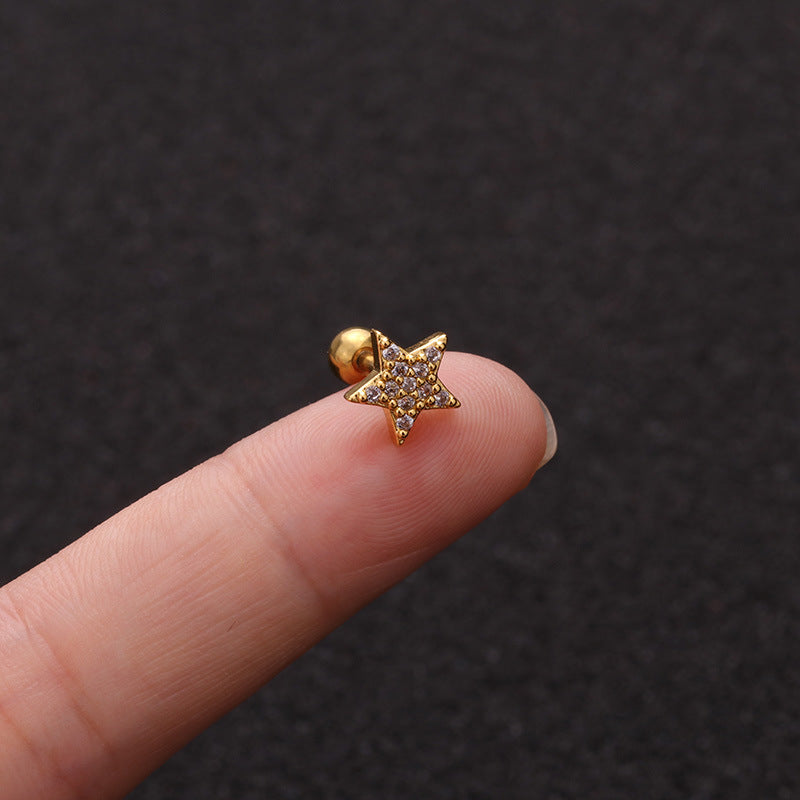 Stainless Steel Ear Piercing Jewellery