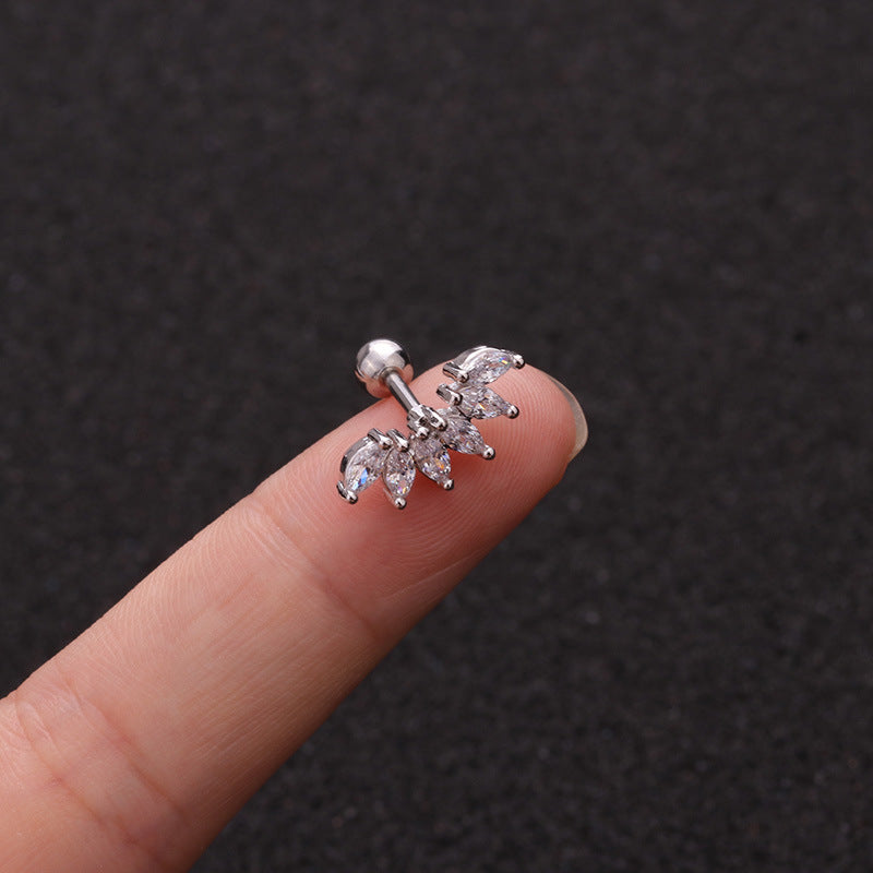 Stainless Steel Ear Piercing Jewellery