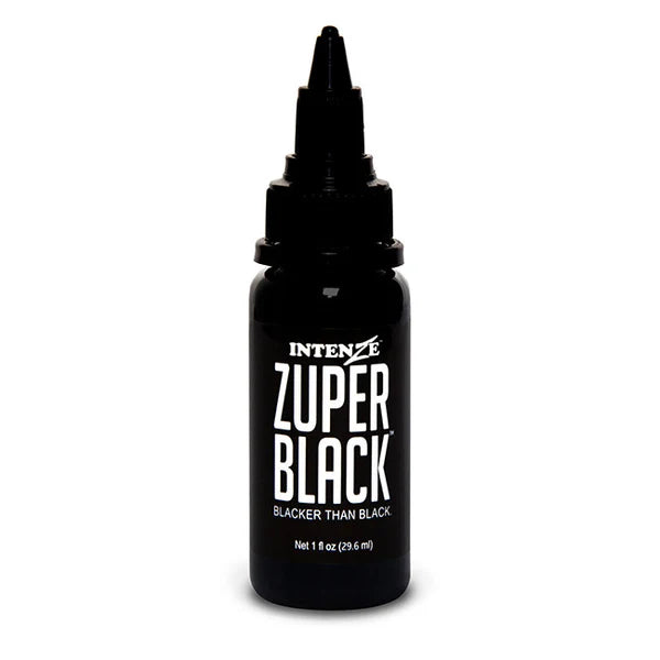 INTENZE Zuper Black Tattoo Ink