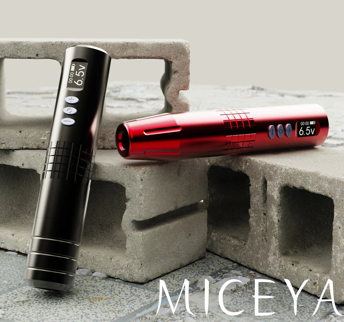 Bronc MICEYA Wireless Pen For 2 Grips For Tattoo & PMU