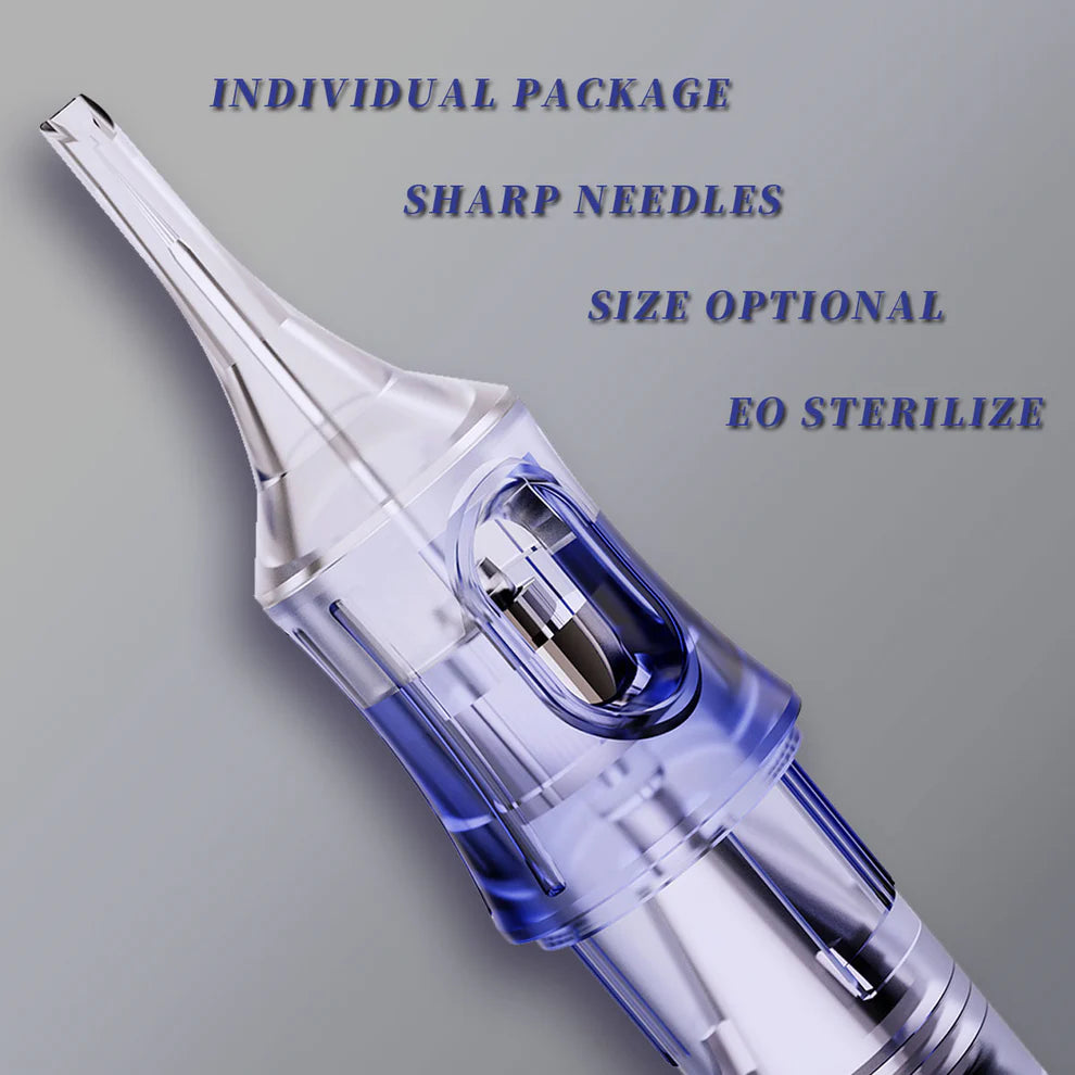 BRONC Needle Cartridges Soft Edge Round/Curve Magnums 20pc-RM/CM