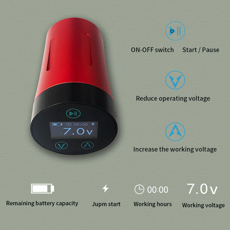 Bronc STAVES Wireless Tattoo Pen