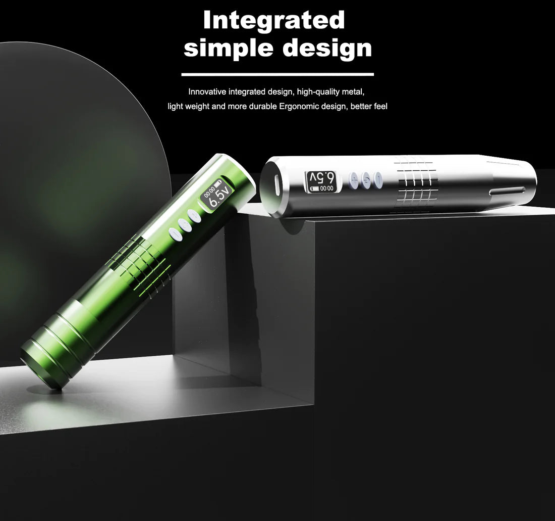 Bronc MICEYA Wireless Pen For 2 Grips For Tattoo & PMU