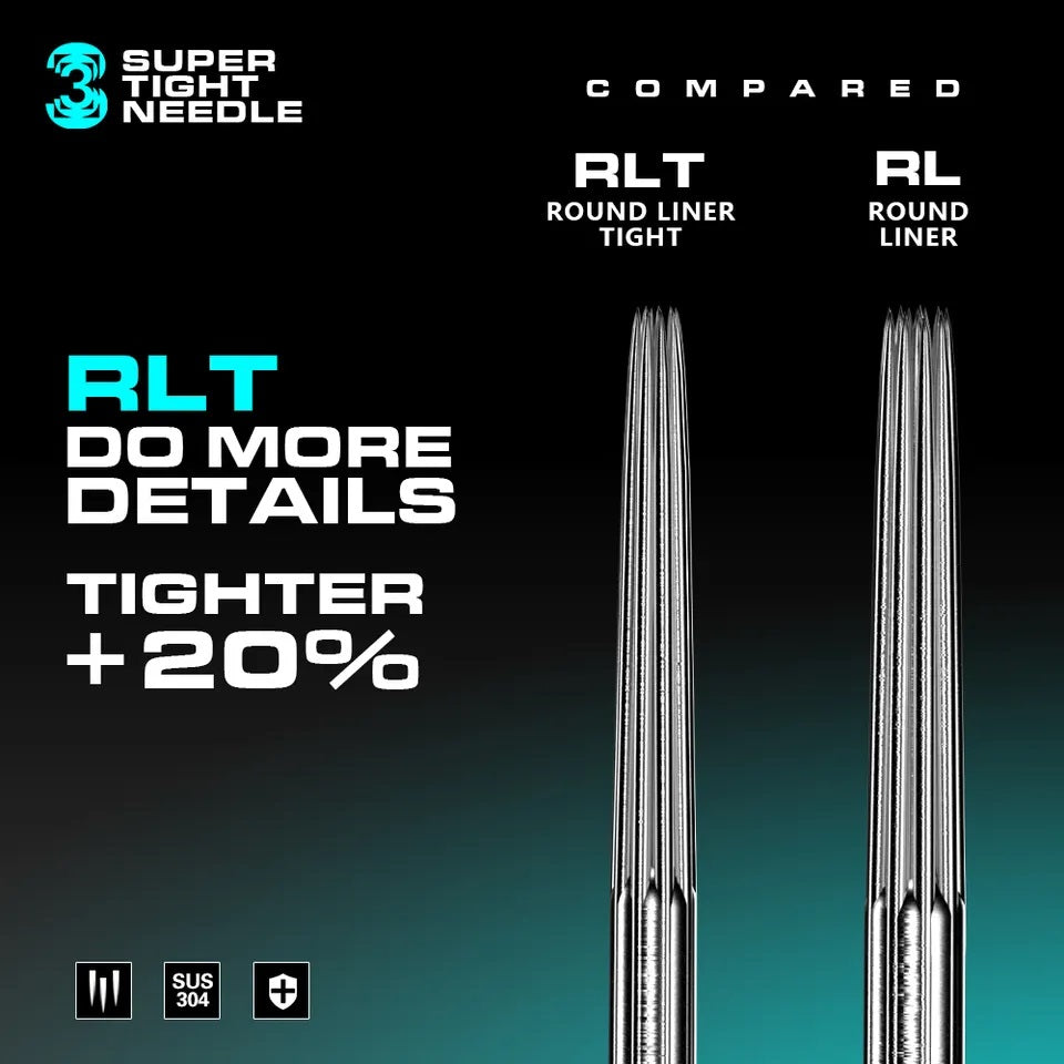 RL (20pcs) - Quelle Tattoo Cartridge