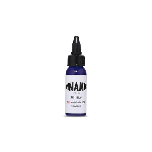Dynamic Ink -Blue Tattoo Ink - 1 oz. Bottle