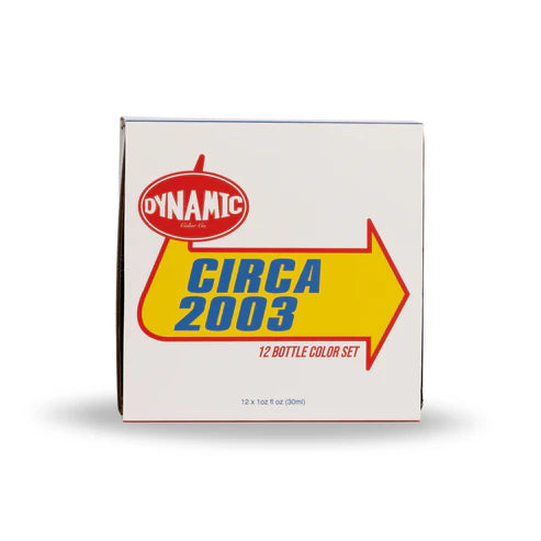 Dynamic Circa 2003 Tattoo Ink Color Set - 1 oz. Bottles