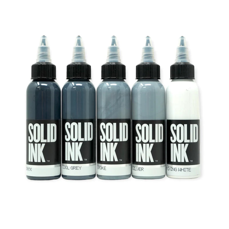 SOLID INK OPAQUE GREY SET 1oz