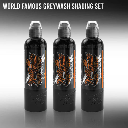 WORLD FAMOUS 3 BOTTLE GREYWASH SET