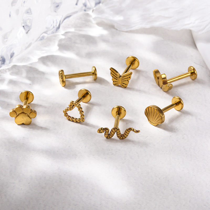 Titanium Ear Piercing Jewellery