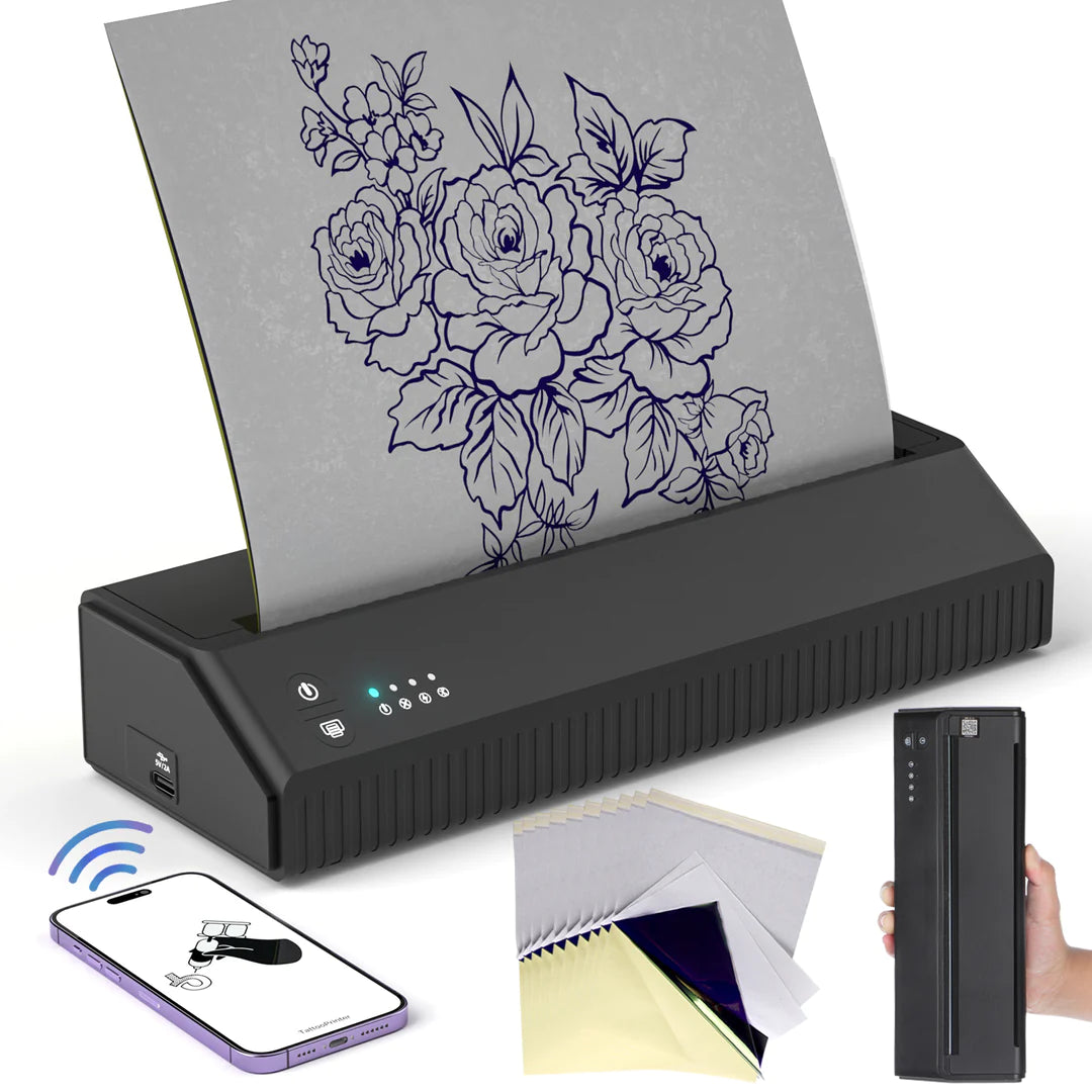 Bluetooth Portable Tattoo Printer