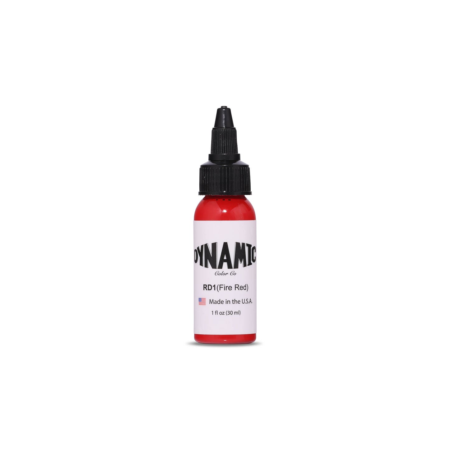 Dynamic Ink -Fire Red Tattoo Ink - 1 oz. Bottle