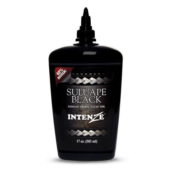 INTENZE Suluape Black Samoan Tribal Tatau Ink / Tattoo Ink 1oz/17oz