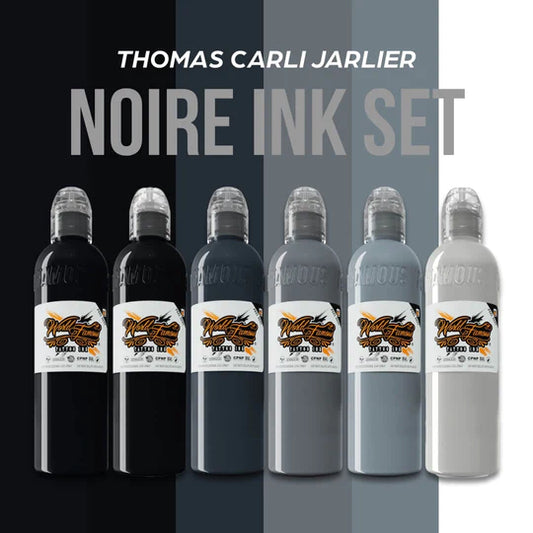 THOMAS CARLI JARLIER NOIRE INK SET — World Famous Tattoo Ink