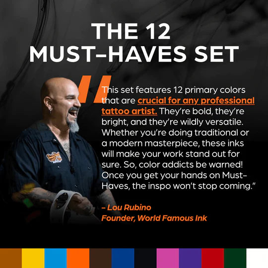 WORLD FAMOUS 12 MUST-HAVES SET 0.5oz