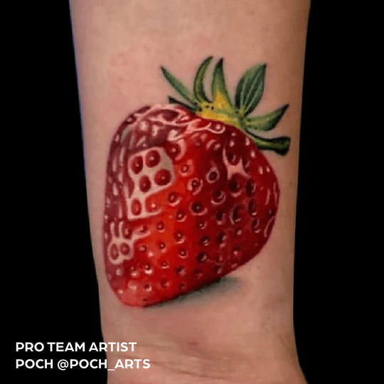 Red Hot — World Famous Tattoo Ink — 1/2oz 1oz