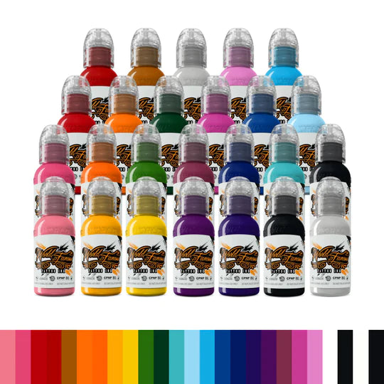 WORLD FAMOUS 25 COLOR 1OZ BOTTLE SET 1oz