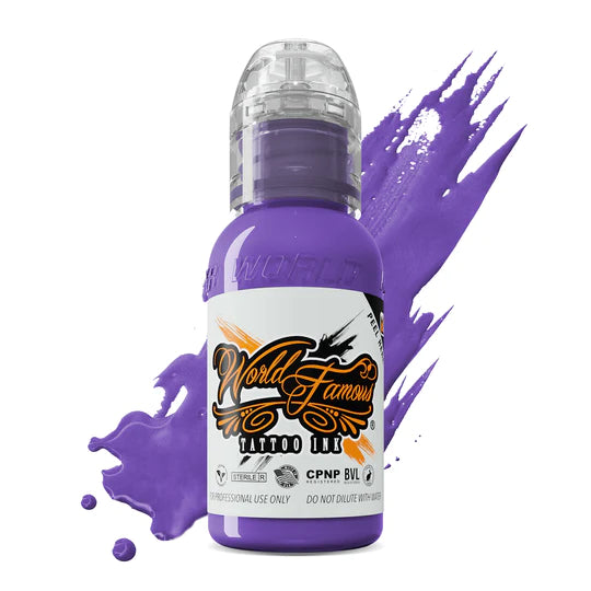 Galaxy Purple — World Famous Tattoo Ink — 1/2oz 1oz