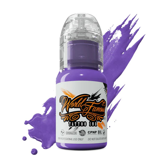 Galaxy Purple — World Famous Tattoo Ink — 1/2oz 1oz