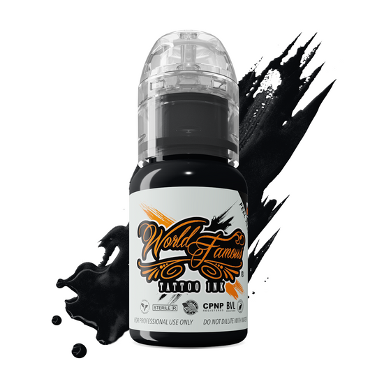 WORLD FAMOUS Pitch Black INK