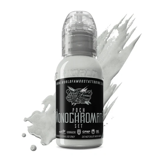 World Famous POCH MONOCHROMATIC TATTOO INK SET