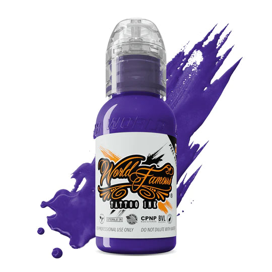 Purple Heart — World Famous Tattoo Ink — 1/2oz 1oz