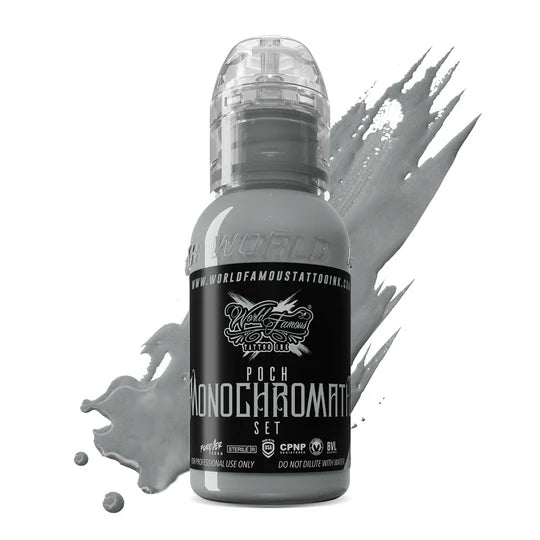 World Famous POCH MONOCHROMATIC TATTOO INK SET