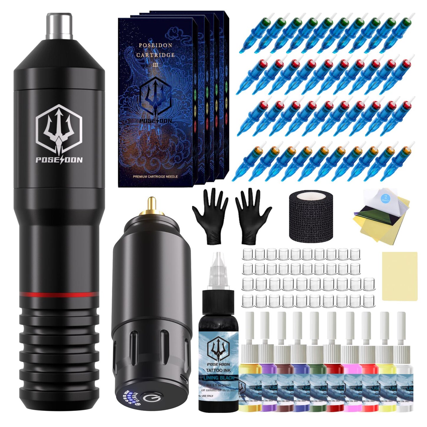 Poseidon Tattoo Beginner Kit No.1