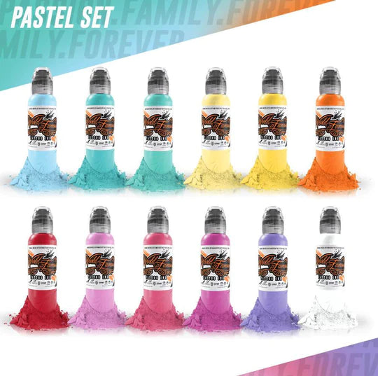 WORLD FAMOUS PASTEL INK SET 1oz