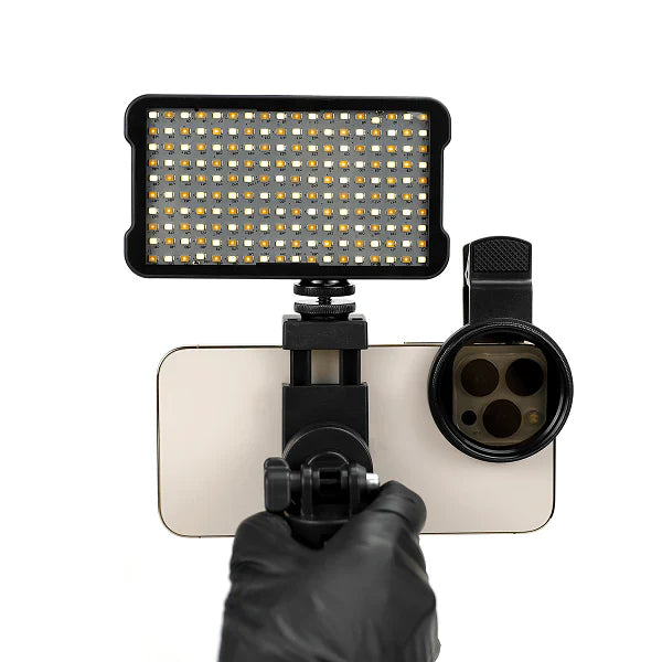 PHOTOGRAPHY LIGHT AND CLIP ON FILTER SET