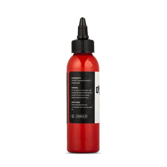 Dynamic Fire Red Tattoo Ink - 4 oz. Bottle