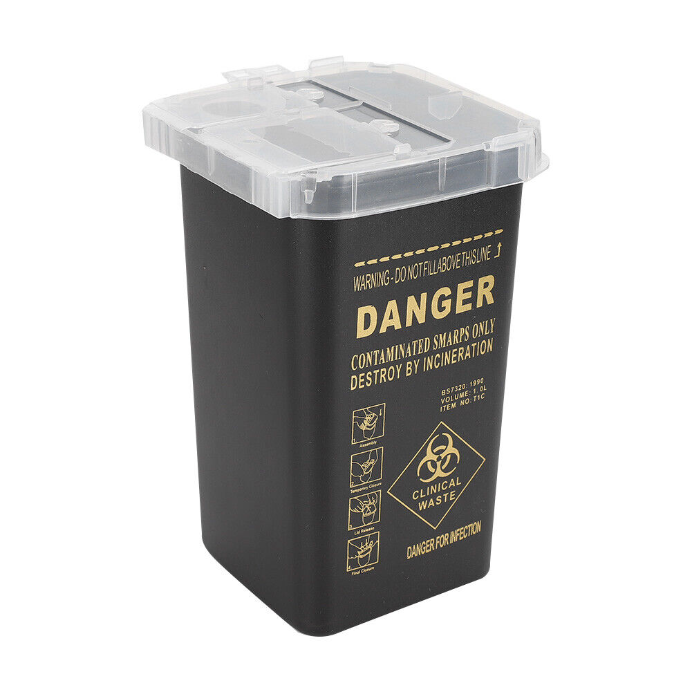 Disposable Sharps Container For Needle Blade Waste
