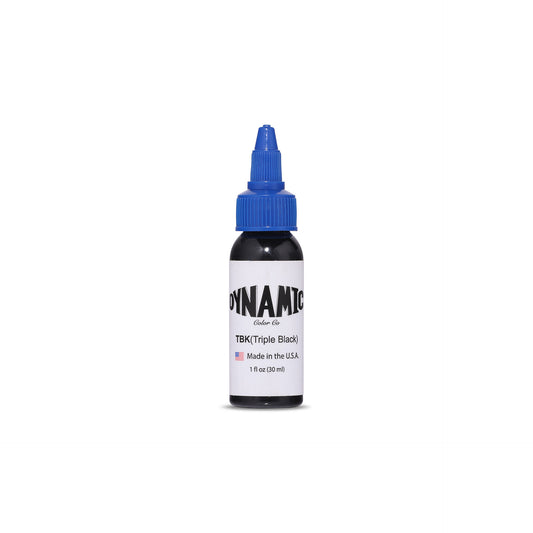 Dynamic Triple Black Tattoo Ink - 1 oz. Bottle