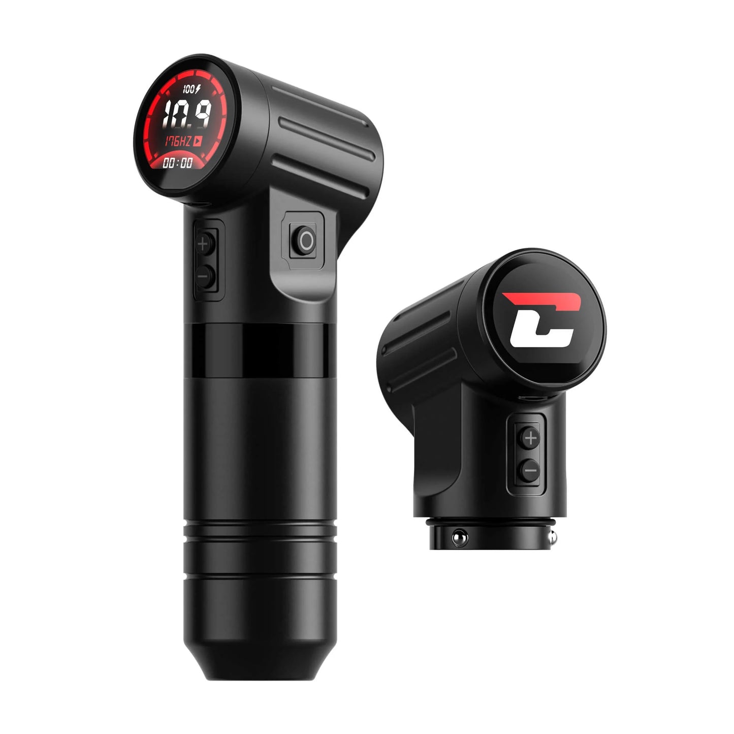 CNC HAMMER–4.0mm Stroke Wireless Tattoo Machine Dual 2000mAh Batteries 9800 RPM Coreless Motor Precision & Durable Design