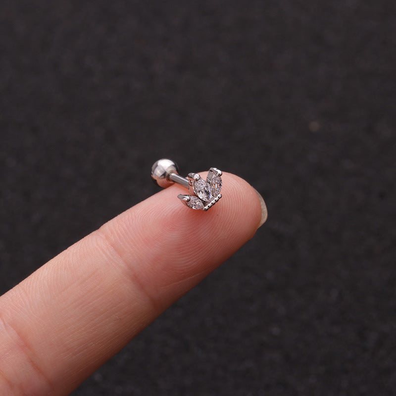 Stainless Steel Ear Piercing Jewellery