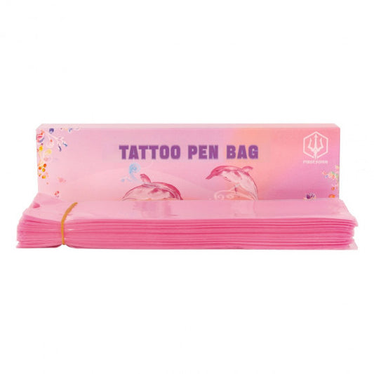 POSEIDON Tattoo Pink Pen Bag 200pc 52*180mm