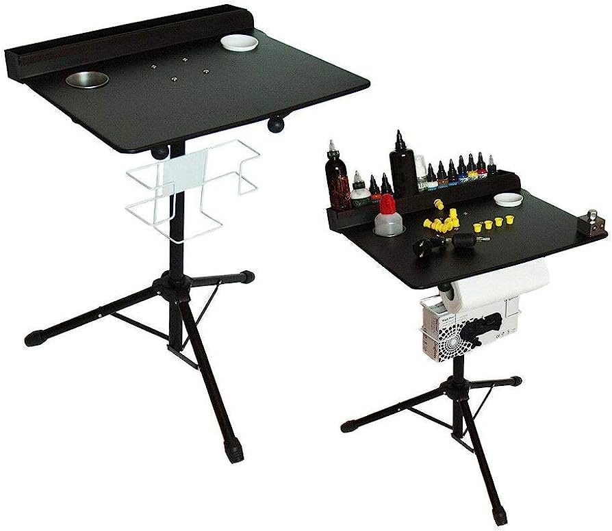 Tattoo Portable Adjustable Workstation Table