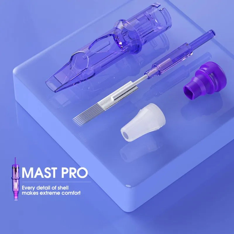 Mast Pro Tattoo Cartridges Needles 0.35MM Round Liner- Box of 20 RL