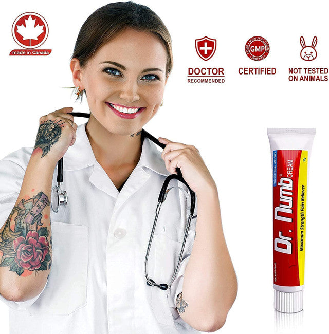 Dr. Numb 5% Lidocaine Numbing Cream 30g