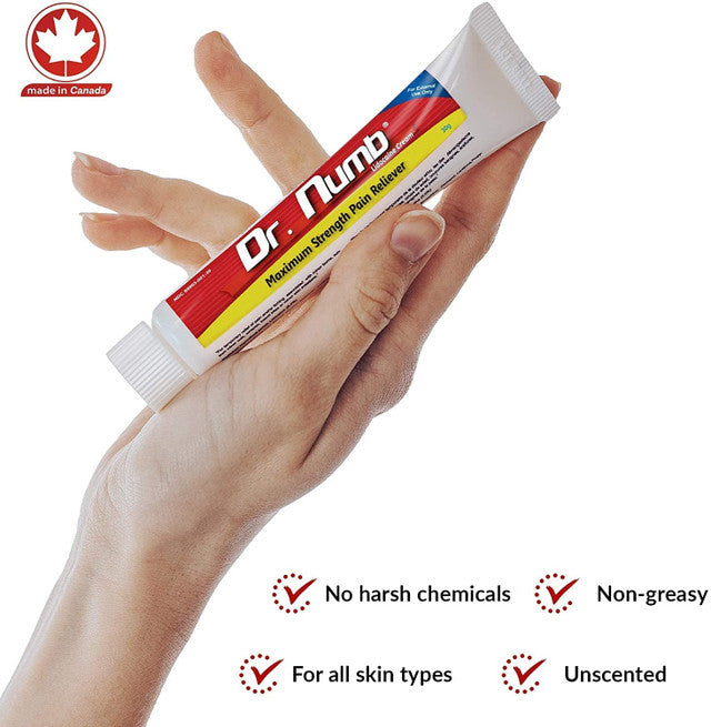 Dr. Numb 5% Lidocaine Numbing Cream 30g