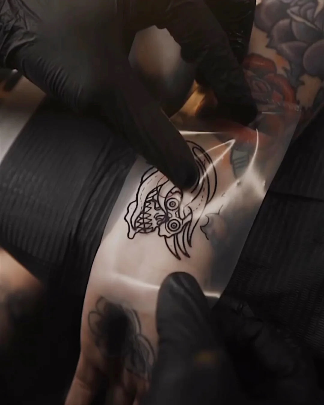 TRANSPARENT TATTOO THERMAL PAPER
