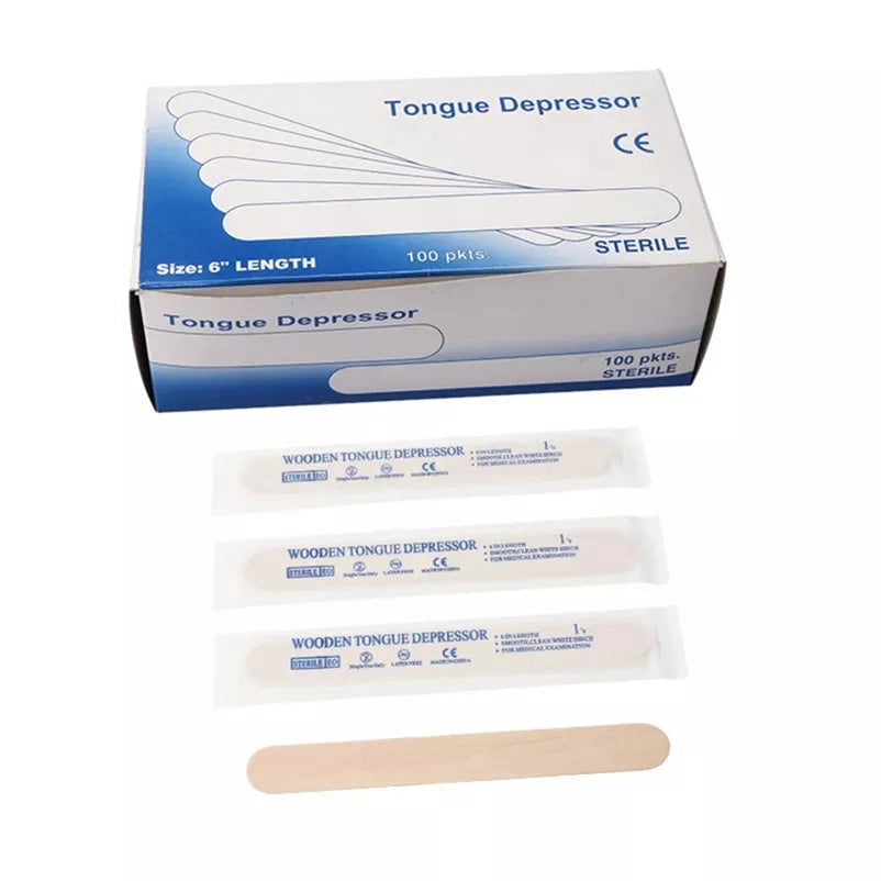 Disposable Tongue Depressor 100pc