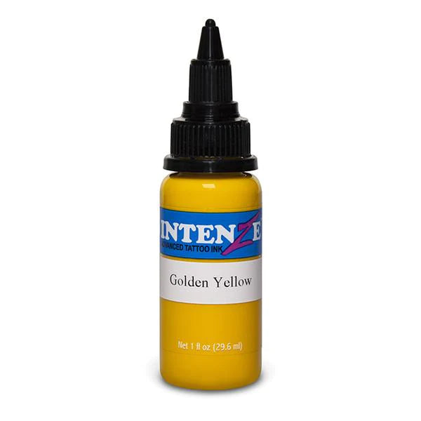INTENZE Golden Yellow Tattoo Ink Main image