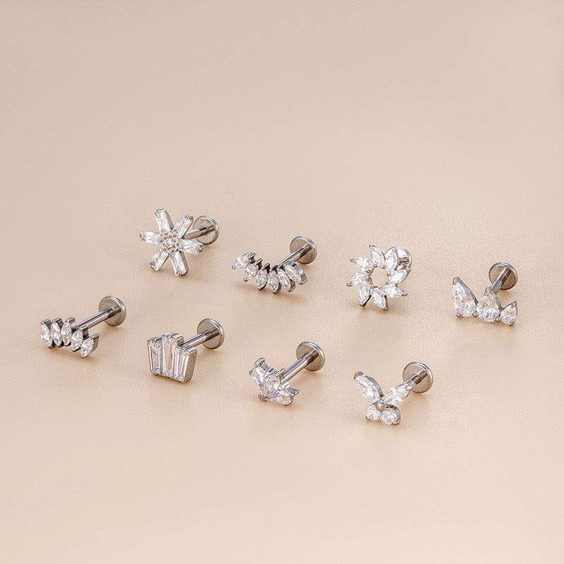 Titanium Ear Piercing Jewellery