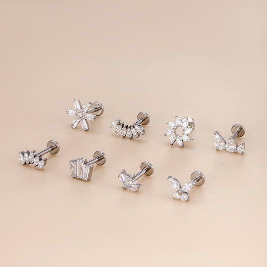 Titanium Ear Piercing Jewellery