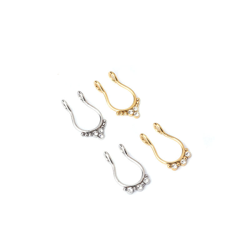 Stainless Steel Fake/Temporary Septum Piercing Jewellery