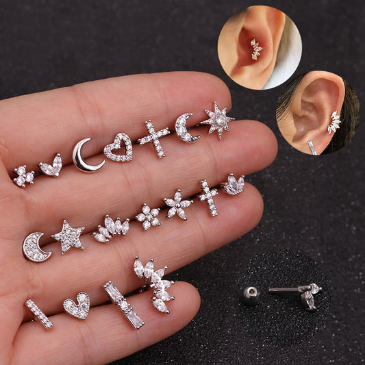 Stainless Steel Ear Piercing Jewellery